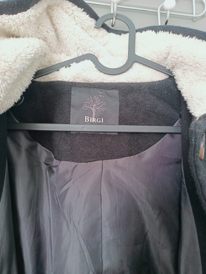 Düğmeli Uzun Trençkot - Görsel 3