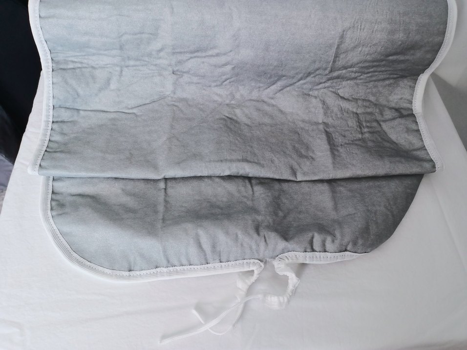 Gri Düz Ütü masası örtüsü - Görsel 5
