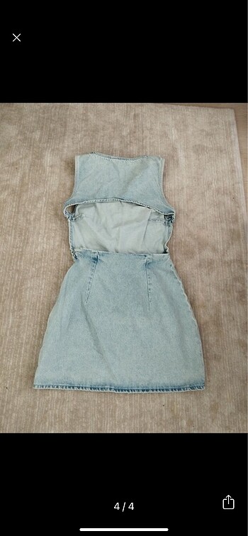 Zara Zara sırt dekolte elbise