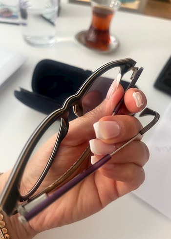 Parlak mürdüm Kadın Gözlüğü - Görsel 4