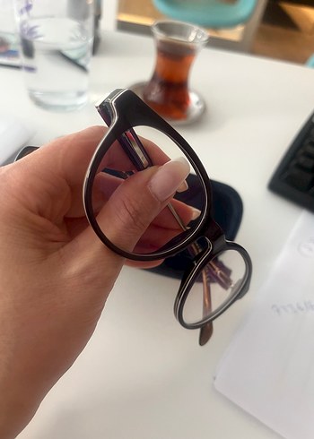 Parlak mürdüm Kadın Gözlüğü - Görsel 2