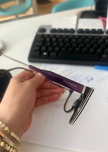 Parlak mürdüm Kadın Gözlüğü - Görsel 5