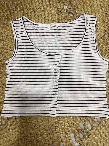 Çizgili crop