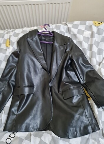 xs Beden Trendyolmilla deri blazer