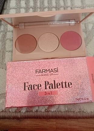 Farmasi 3 lu yüz paleti