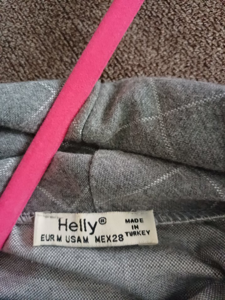 Ekose deseni kareli Elbise - Görsel 4