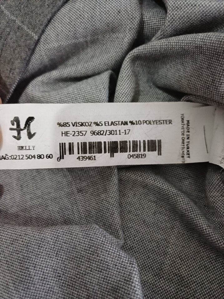 Ekose deseni kareli Elbise - Görsel 5