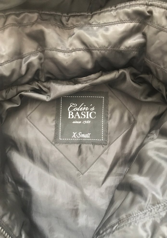 Düğmeli Siyah Kadın Kaban - Görsel 2