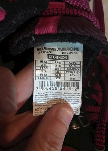 Mor Yüksek Topuklu Kadın Spor Ayakkabı - Görsel 4