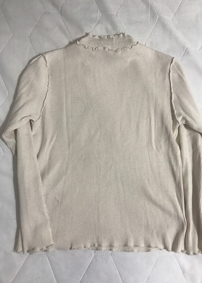 Krem renk üst - Görsel 3