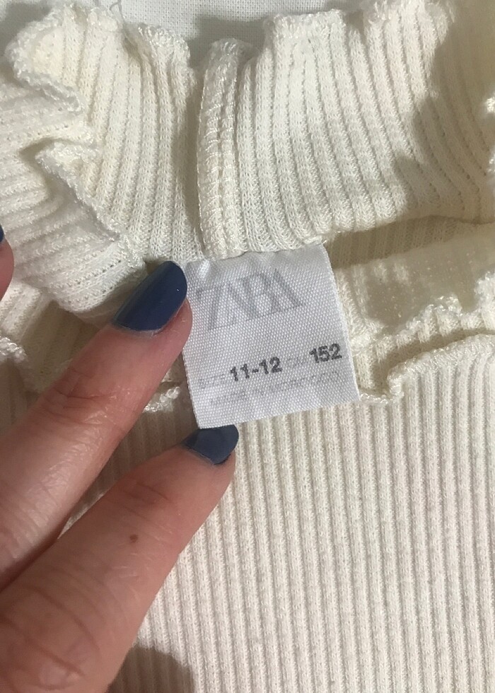 Krem renk üst - Görsel 2