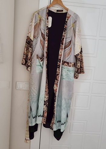 Uzun Bohem Kadın Kimono