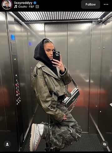 xl Beden ZARA DERİ CEKET