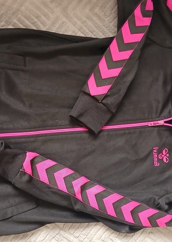 -Pembe Fermuarlı Eşofman Takımı - Görsel 3