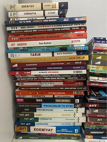 Üniversiteye hazırlık kitapları