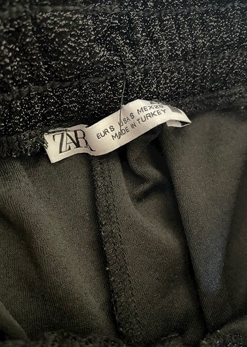 xl Beden siyah Renk Zara Simli Pantolon