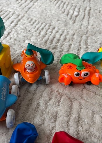 Renkli Balon Pompası ve Oyuncak Seti - Görsel 7