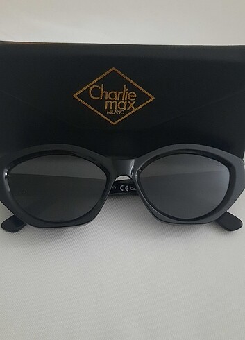 Tasarımcı Charlie max Milano el yapımı güneş gözlüğü 