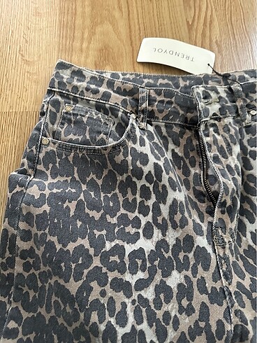 Trendyol & Milla Trendyol Milla Leopar pantolon