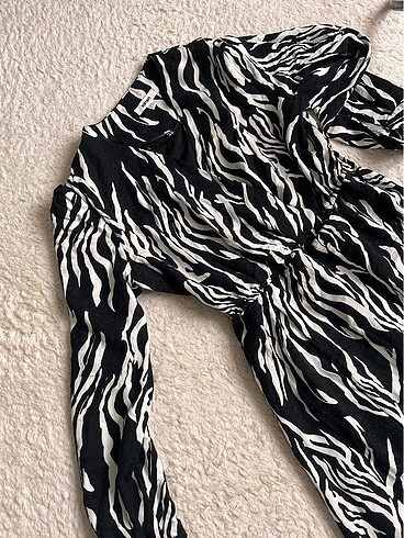 Koton Zebra elbise