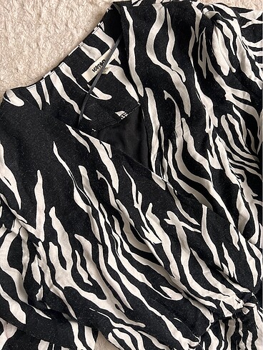 42 Beden çeşitli Renk Zebra elbise