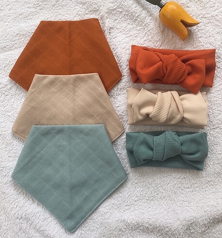 Bebek onlugu bandana set