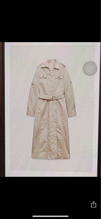 Zara Zara trençkot elbise