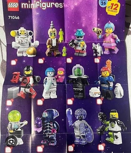 Diğer Lego minifigure series 26