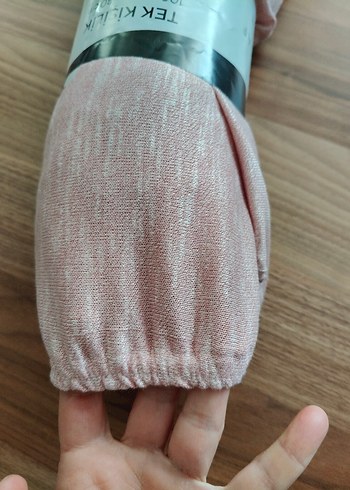 Almera Tek kişilik Lastikli Çarşaf - Pembe - Görsel 3