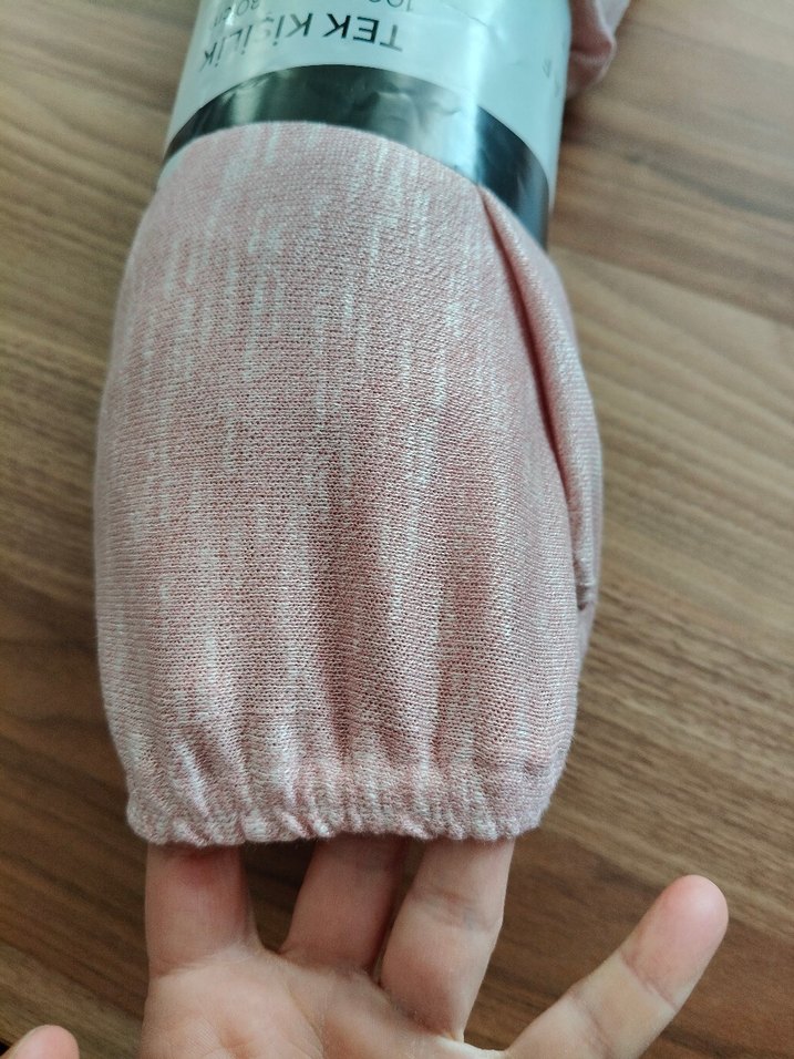 Almera Tek kişilik Lastikli Çarşaf - Pembe - Görsel 3