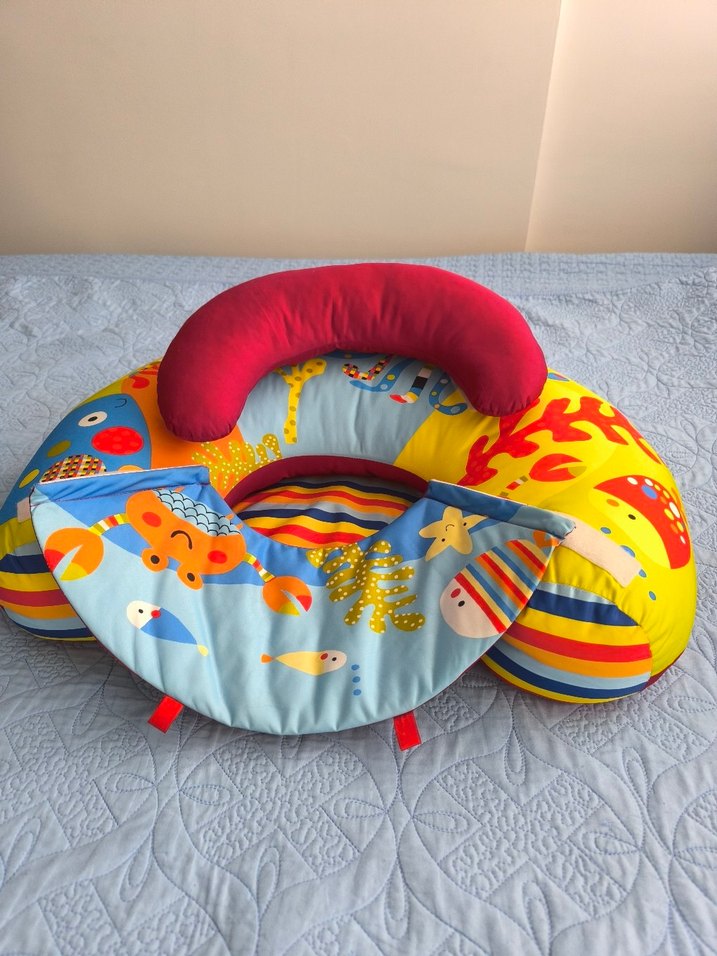 Renkli Desenli Hamile ve Emzirme Yastığı - Görsel 3