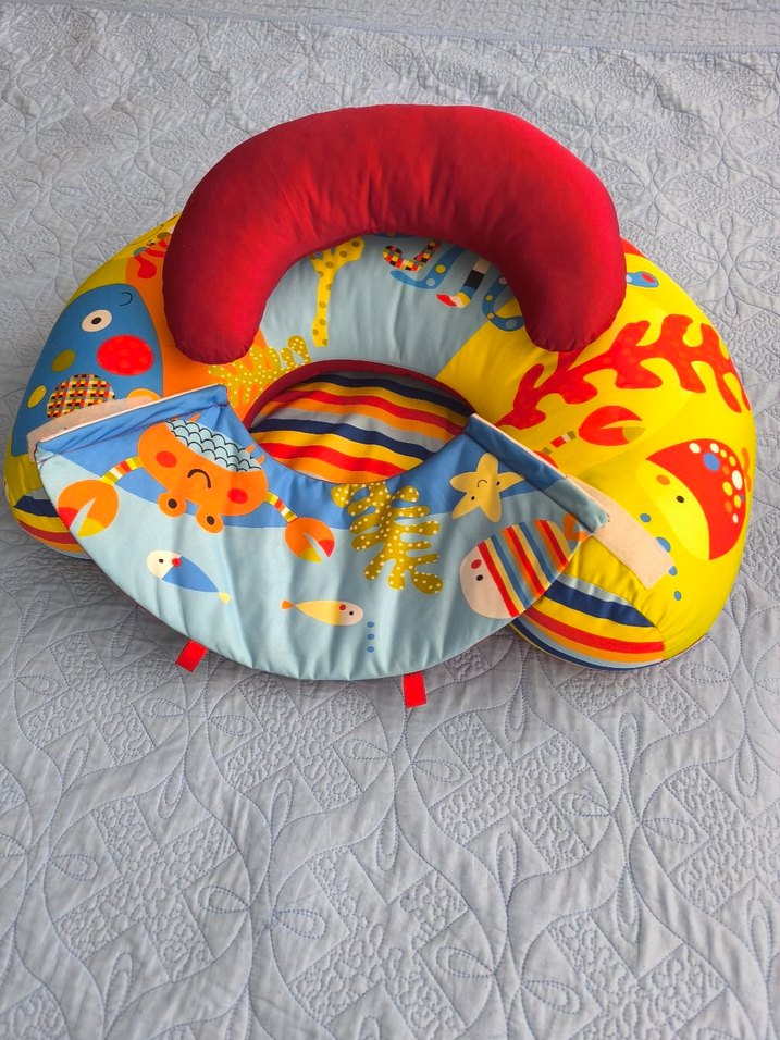 Renkli Desenli Hamile ve Emzirme Yastığı - Görsel 2