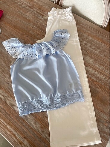 Kız çocuk pantolon bluz