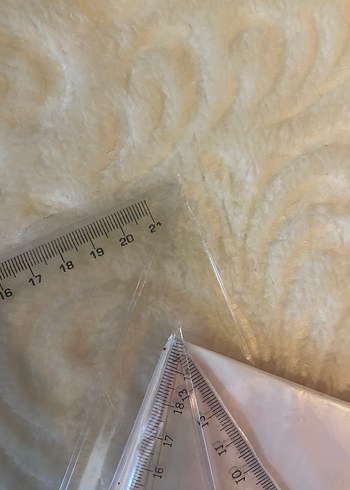 Şeffaf Plastik Gönye Seti - Görsel 2