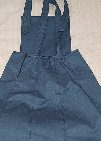 Özel Dikim Lacivert Salopet - Görsel 5