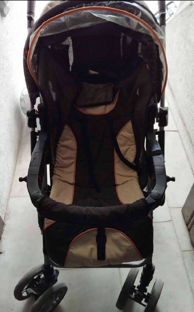 Kraft Marka Koyu Kahverengi Bebek Arabası - Görsel 2