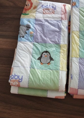 Nakışlı Çok Renkli Bebek Uyku Örtüsü - Görsel 3