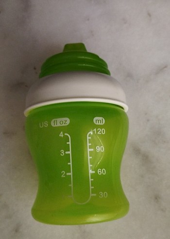Yeşil Bebek Biberonu - Görsel 3