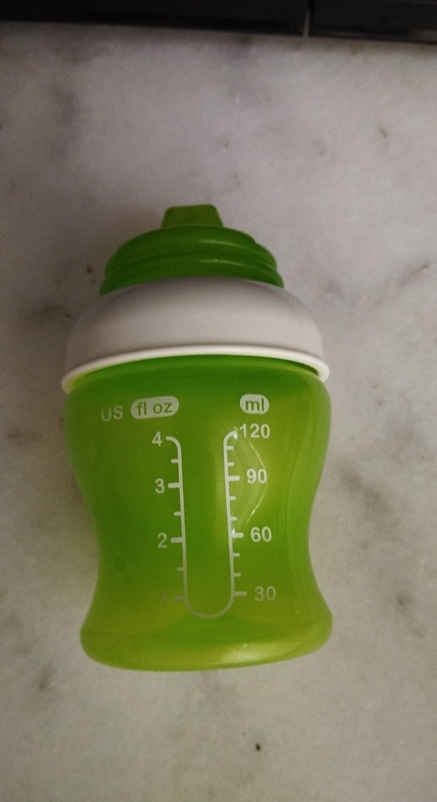 Yeşil Bebek Biberonu - Görsel 3