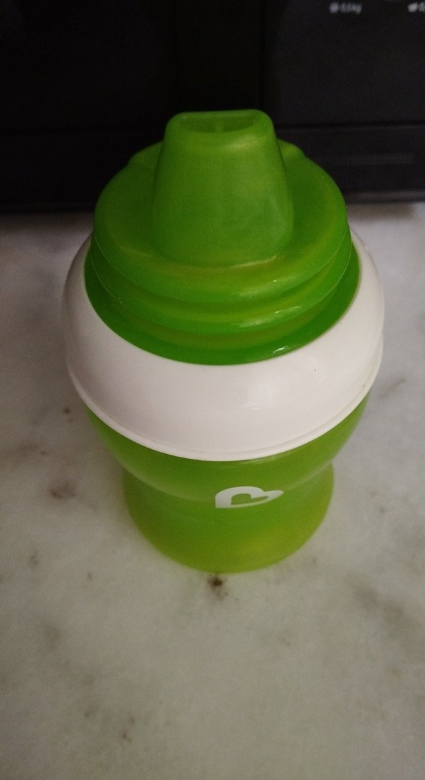 Yeşil Bebek Biberonu - Görsel 2
