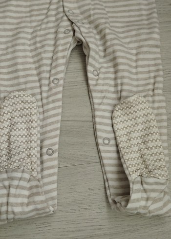 Uzun Kollu Gri Bebek Tulum - Görsel 4