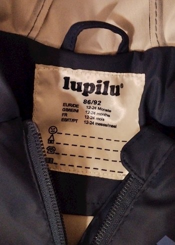 Erkek Çocuk Lacivert Fermuarlı Yağmurluk - Görsel 3