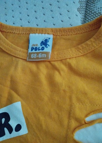 Polo Garage Erkek Çocuk Sarı Renkli Baskılı Tişört