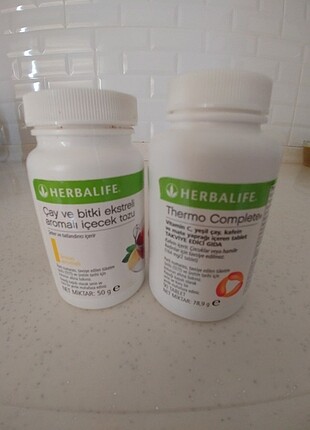 Herbalife thermo ve bitki çayı