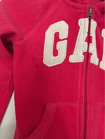 10 Yaş Beden pembe Renk Gap fermuarlı sweatshirt