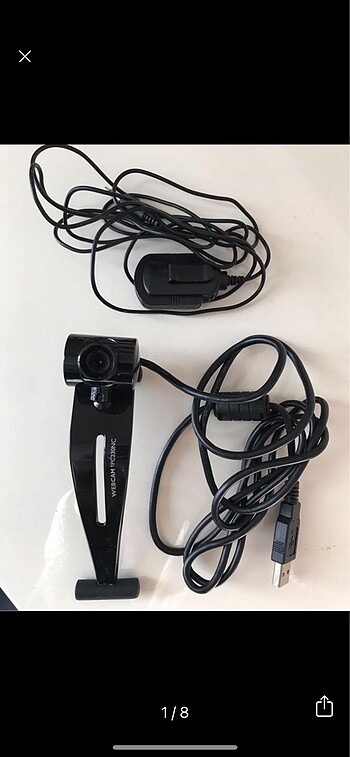 Philips SPC230NC webcam ve mikrofon
