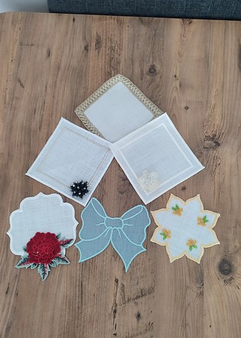 Nakışlı renkli sunum peceteleri - Görsel 15