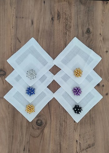 Nakışlı renkli sunum peceteleri - Görsel 8