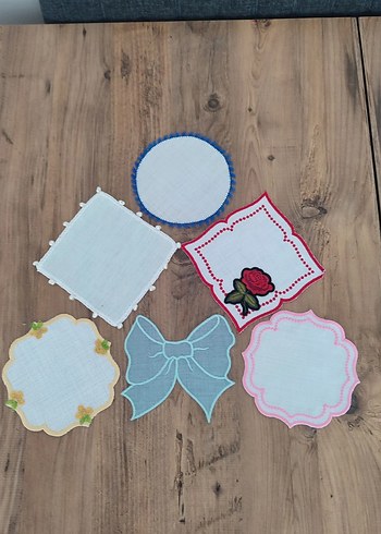 Nakışlı renkli sunum peceteleri - Görsel 16