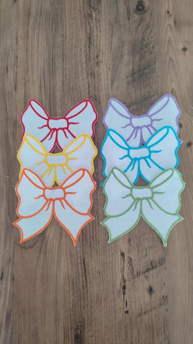 Nakışlı renkli sunum peceteleri - Görsel 3